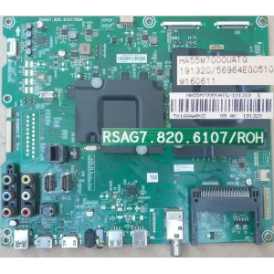 HISENSE 55M7000UWG MAIN BOARD RSAG7.820.6107/ROH HA55M7000UATG 191320 191319